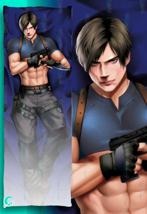 Leon Scott Kennedy V4 Body pillow case RESIDENT EVIL Mitgard-Knight